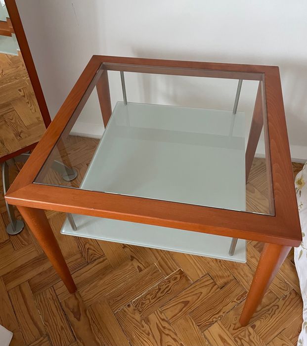 Cherry Wood Side Table64310010348674120