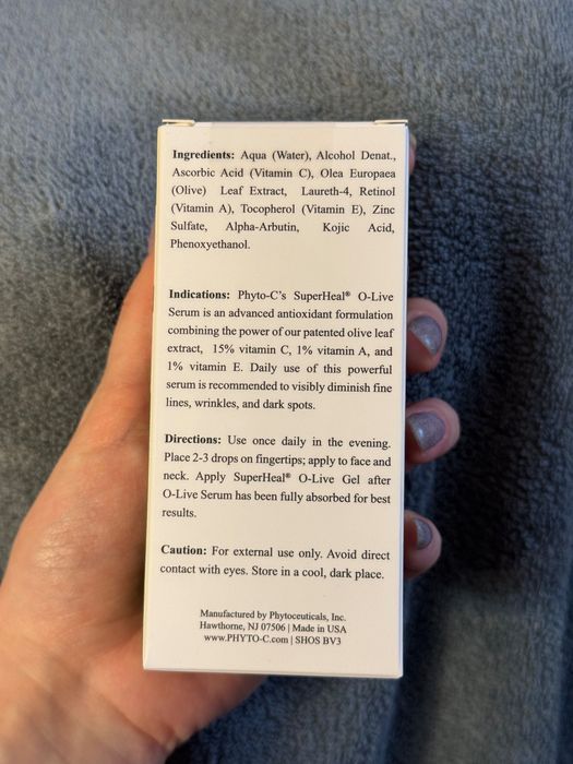 Сироватка для обличчя Phyto-C Superheal O-live Serum