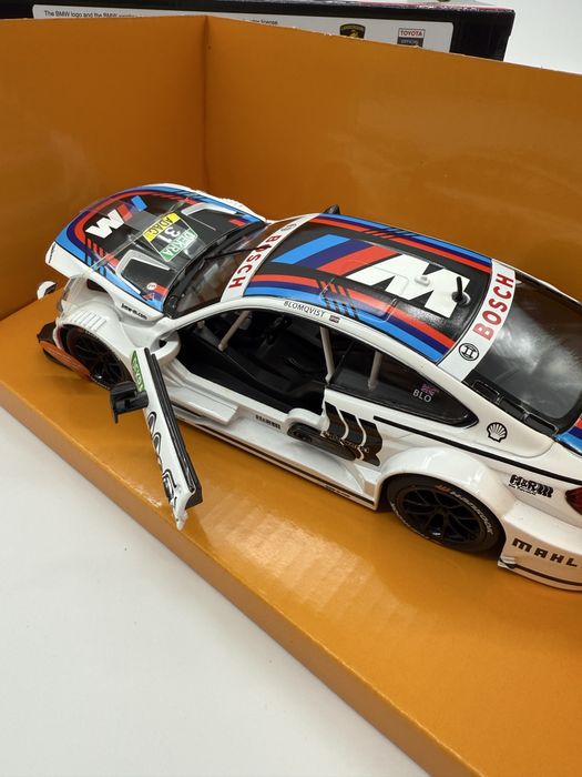 Металева машинка Автопром BMW M4 DTM