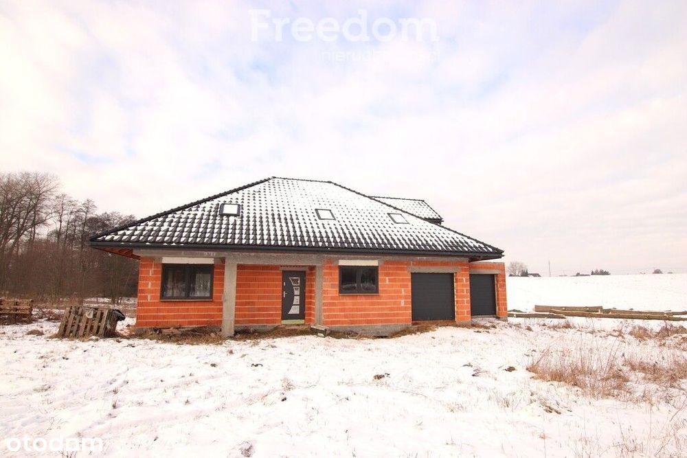 Piękny dom w stanie surowym zamkniętym – Babiak