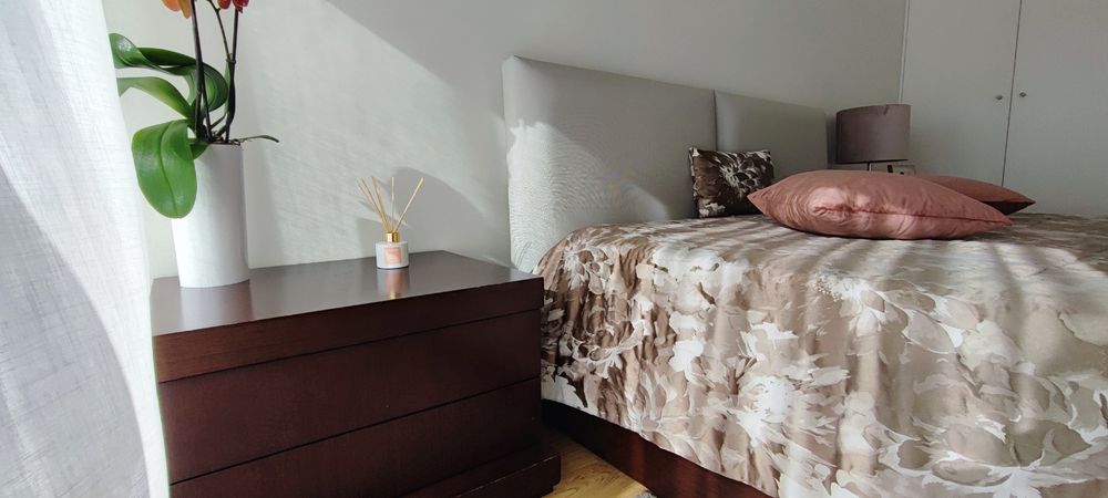 Quarto Completo Moderno Madeira Maciça