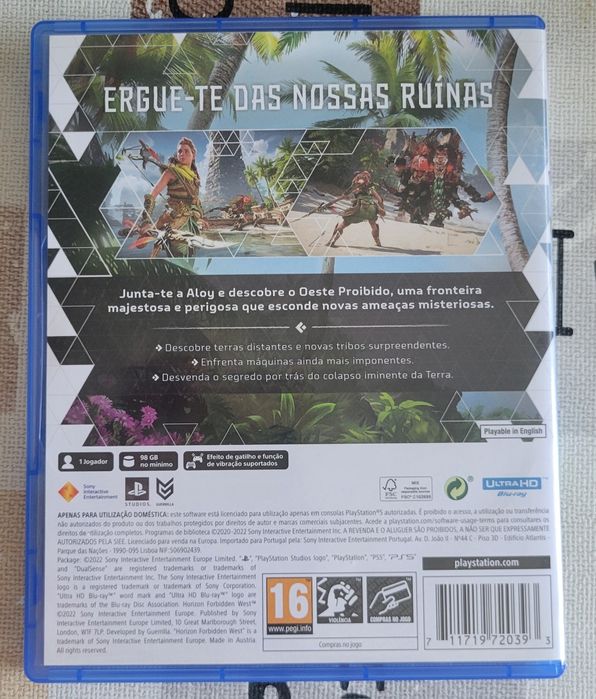Jogo PS5  Horizon Forbidden West
