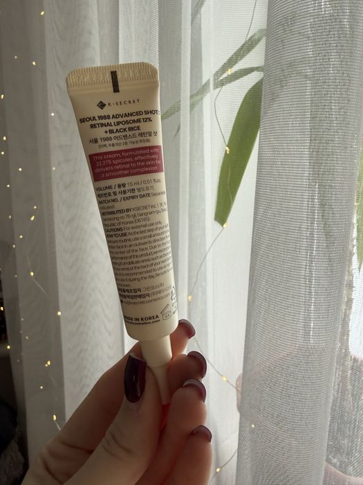 Омолоджуючий точковий крем з ретиналем k-secret seoul 1988 retinal