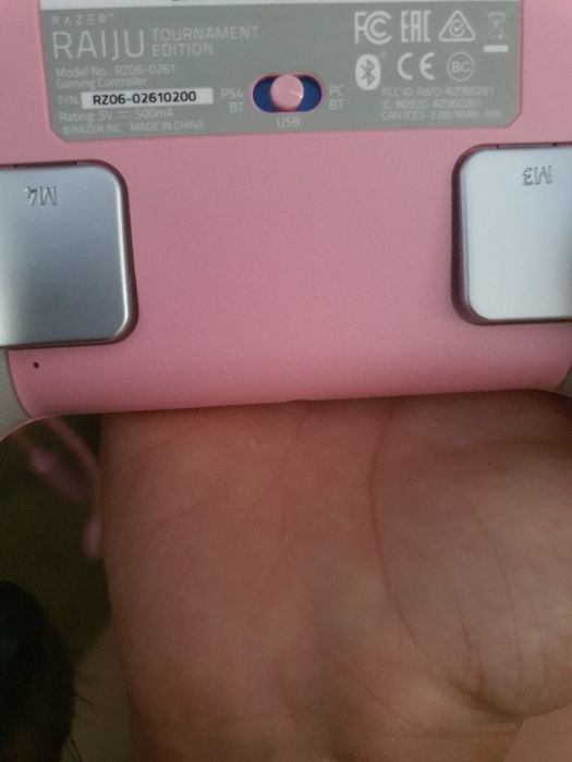 Comando razer rosa edição limitada