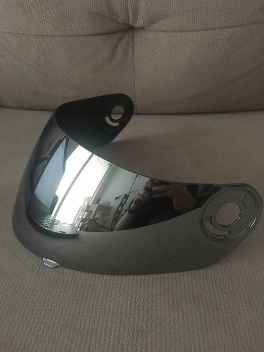 Uvex magnum  lustrzany i przyciemnany wizjer szyba do kasku