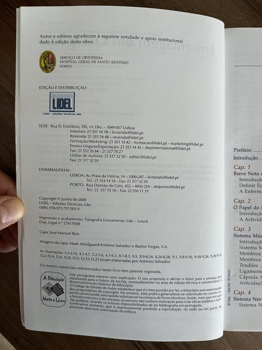 Livro Enfermagem em Ortopedia