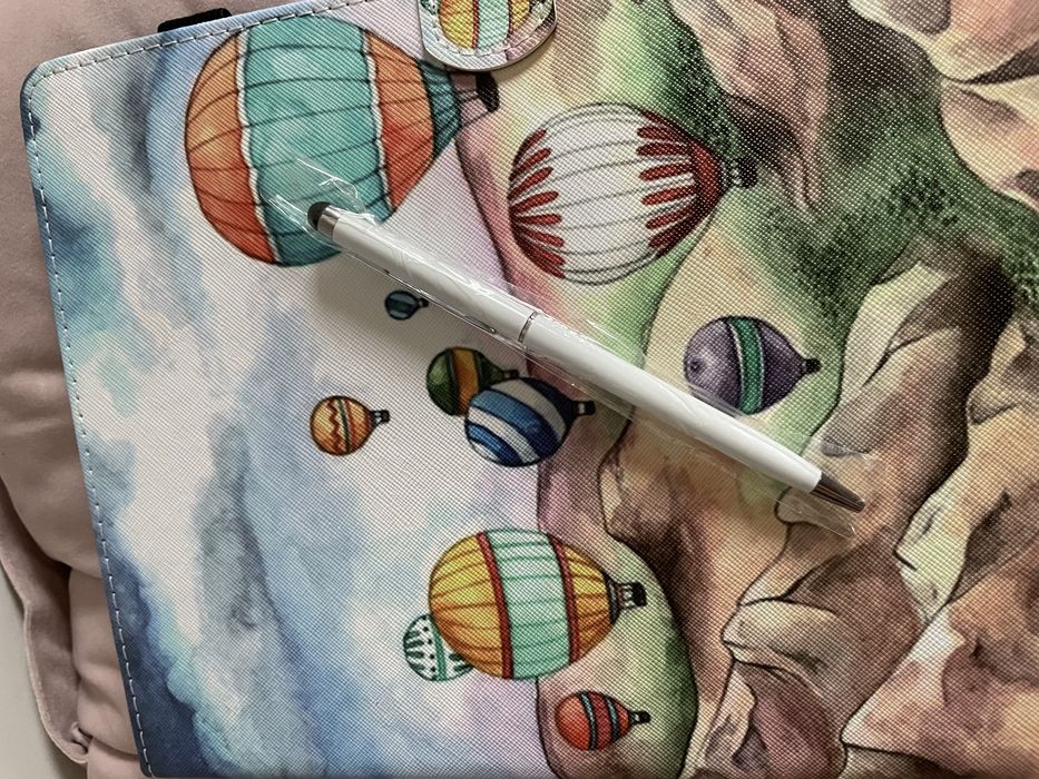 Etui na tablet 6.8 cala z motywem balonow