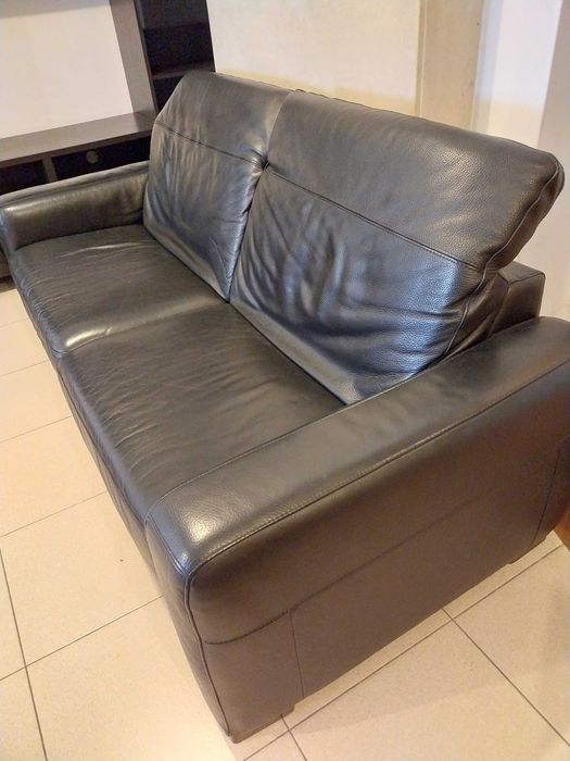 Sofá IKEA em pele como novo