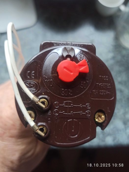 Термостат  с регулятором терморегулятор  для бойлера