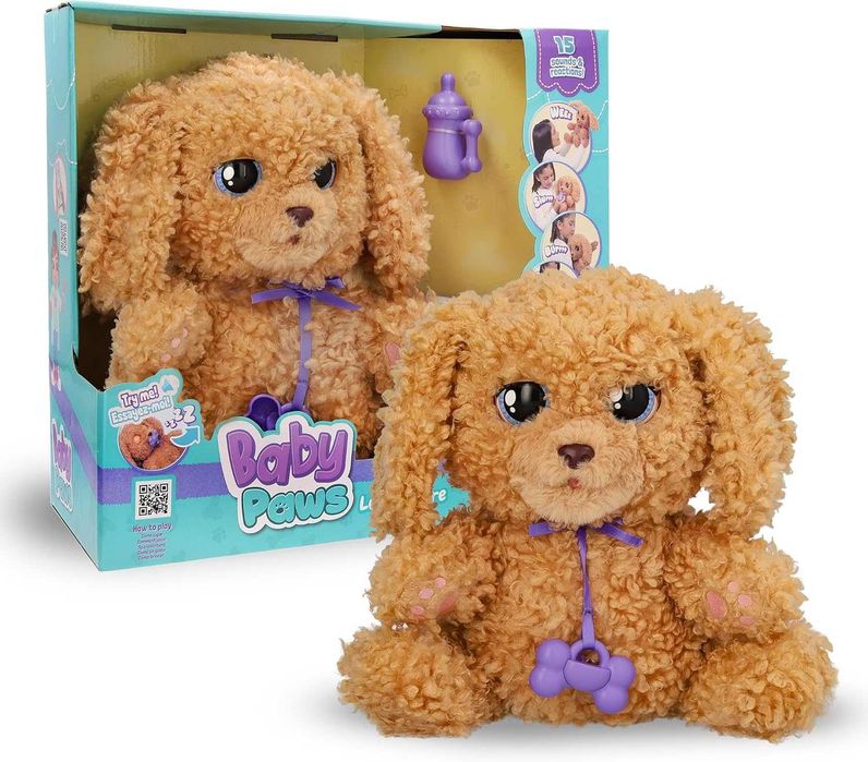 Інтерактивна іграшка Цуценя Лабрадудль Baby Paws Labradoodle Plush Toy