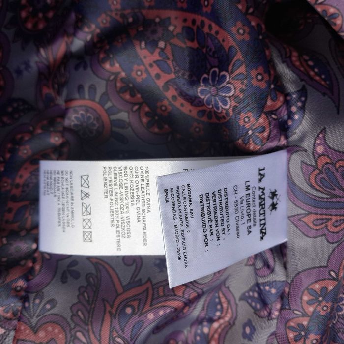 Nowa kurtka skórzana La Martina 36 /S