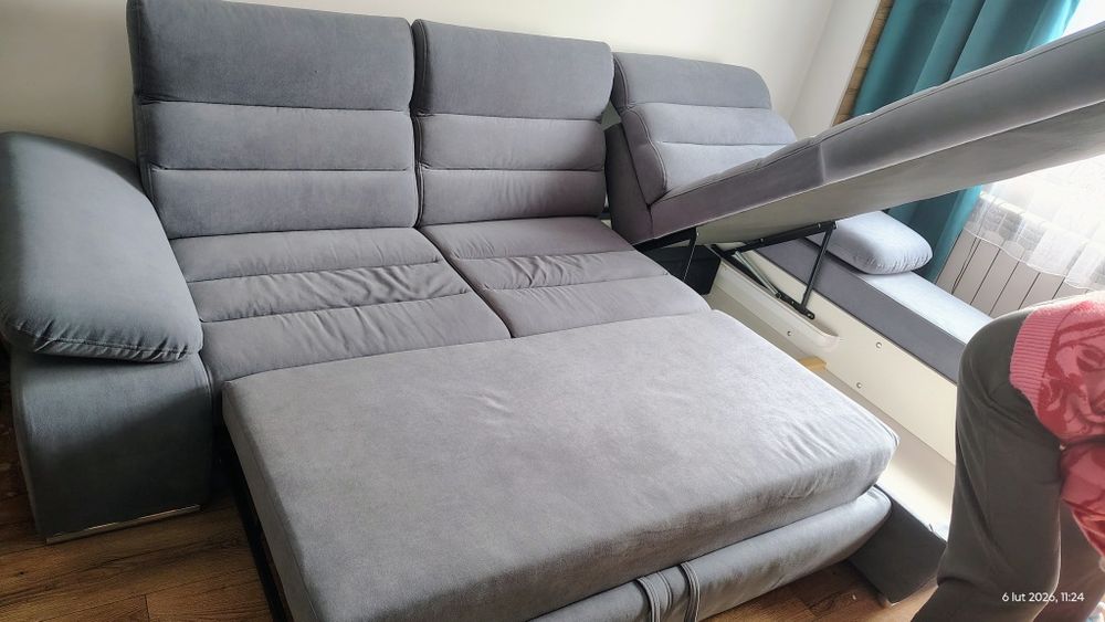 Narożnik z Funkcją Spania