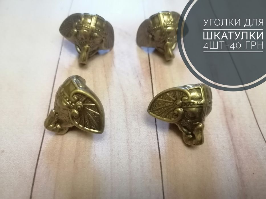 Уголкидля шкатулок, блокнотов, донышки фанерные, заготовка