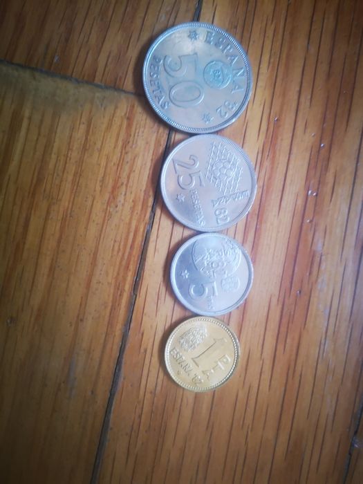 50 pesetas mundial Espanha 82