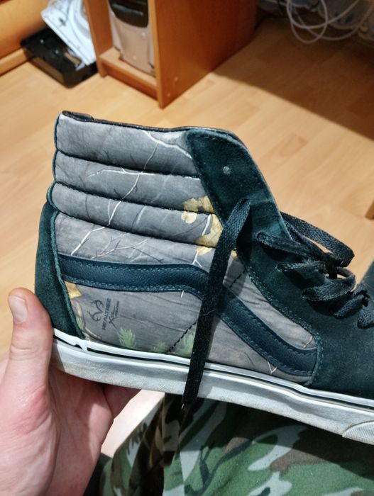 Оригінальні кросівки Vans Sk8-Hi (Realtree Xtra) Meteorite р.46