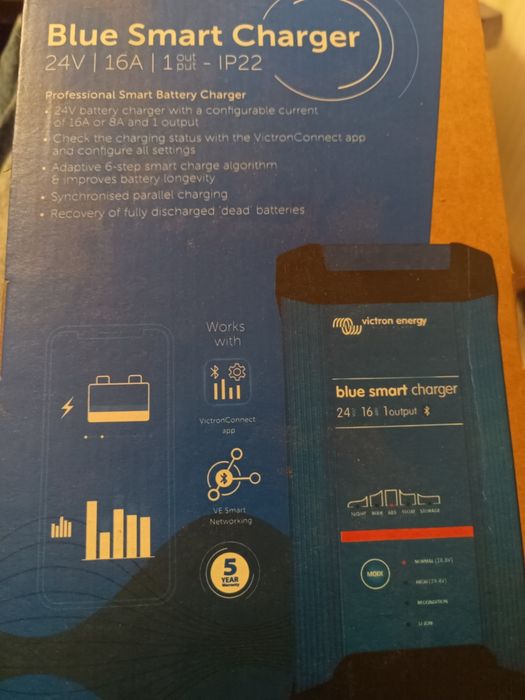 Ładowarka akumulatorowa Victor energy 24v 16A