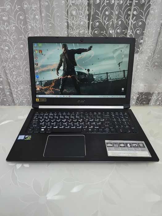 Игровой Acer 15.6/GTX 1050/RAM:16GB/i5-7300HQ/SSD
