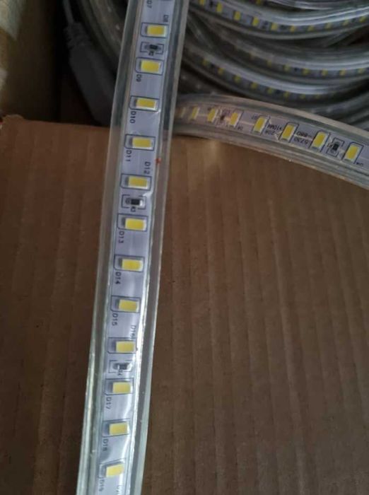 12-Meter LED Strip Reels, 220V Insulated, Indoor/Outdoor Use, New, Invoice Included64737959248641121