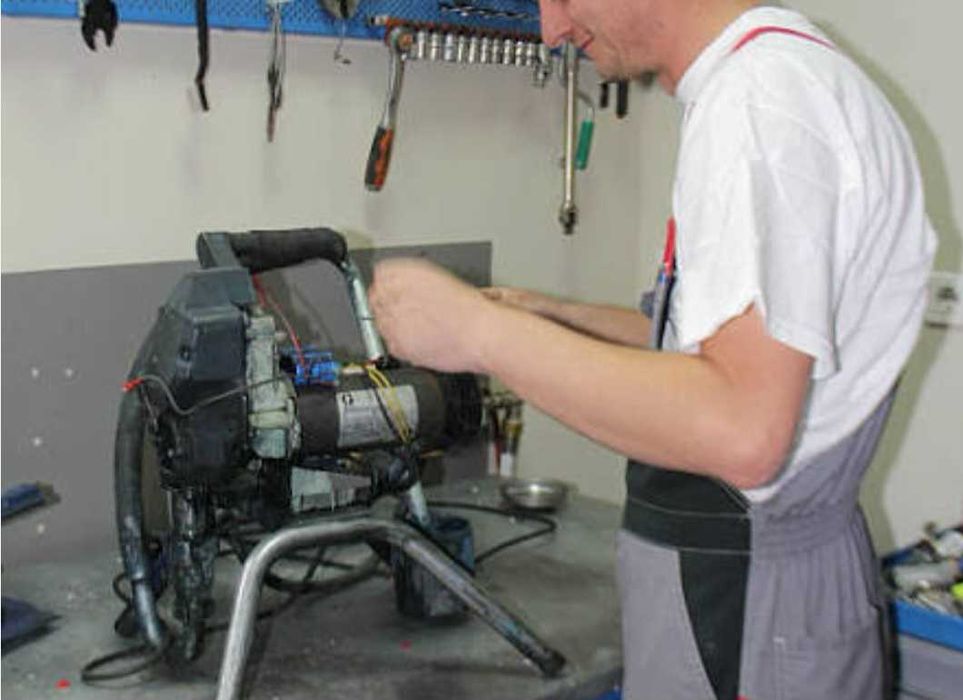 Ремонт фарбувальних безповітряних апаратів