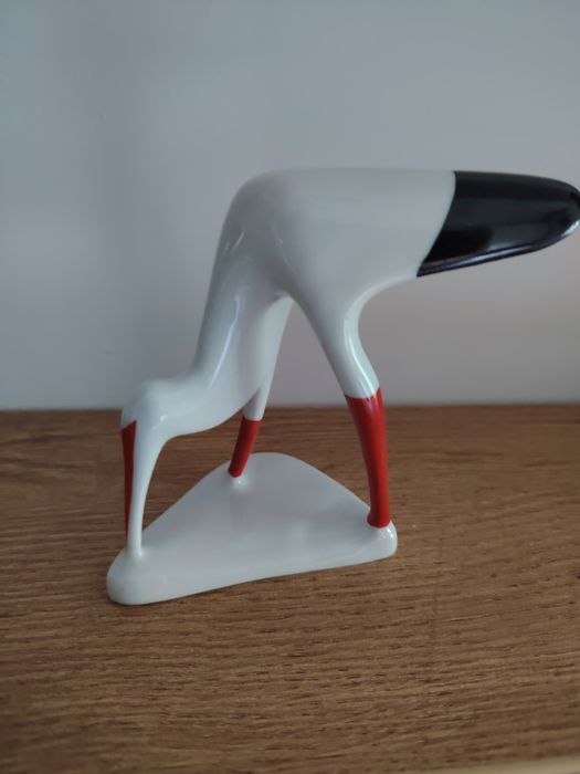 Figurka bocian Ćmielów