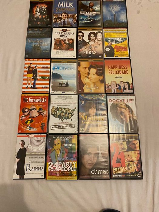 Grande Coleção de DVDs em Português Vários Titulos