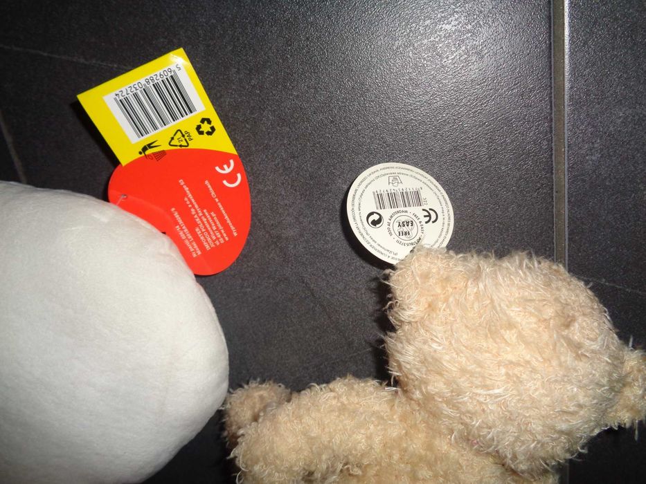 ELEFUN walentynkowy pluszak poduszka serce + MIŚ Teddy OKAZJA zestaw