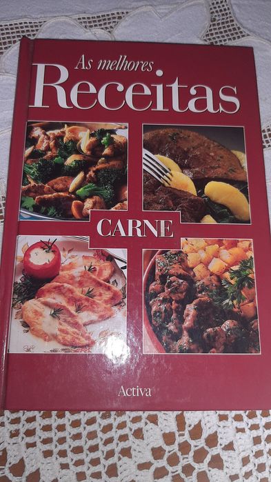 Livro receitas de carne