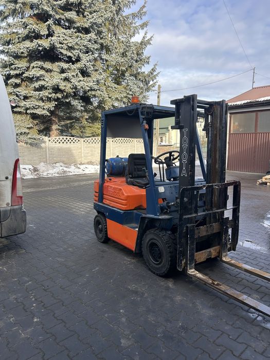 Toyota FG18 1995rok 1500kg wózek widłowy 15 FG15