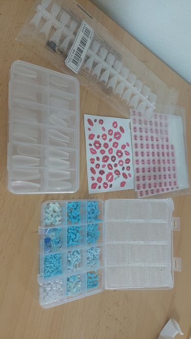 Kit unhas semi permanente