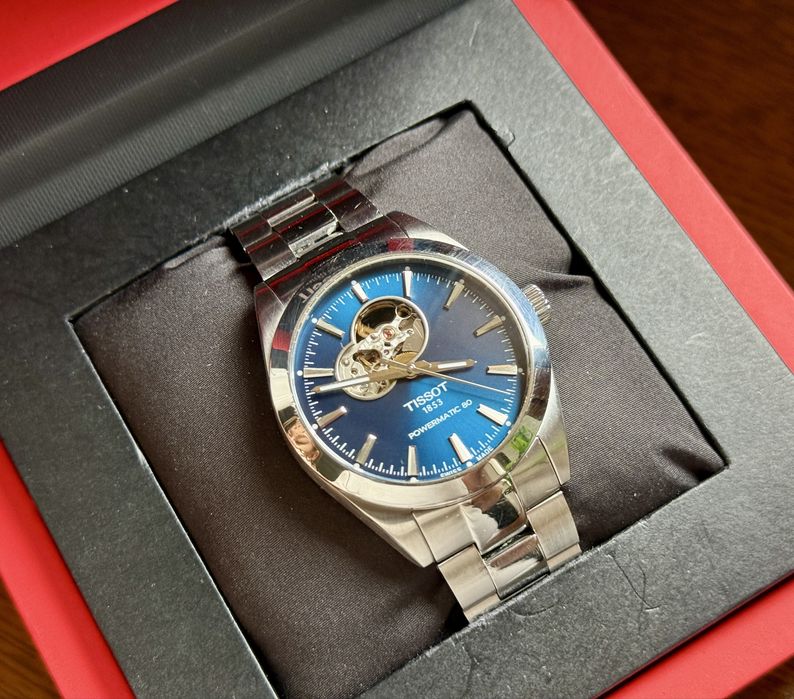 Tissot Gentleman Powermatic 80 Open Heart – Automatic – Full Set