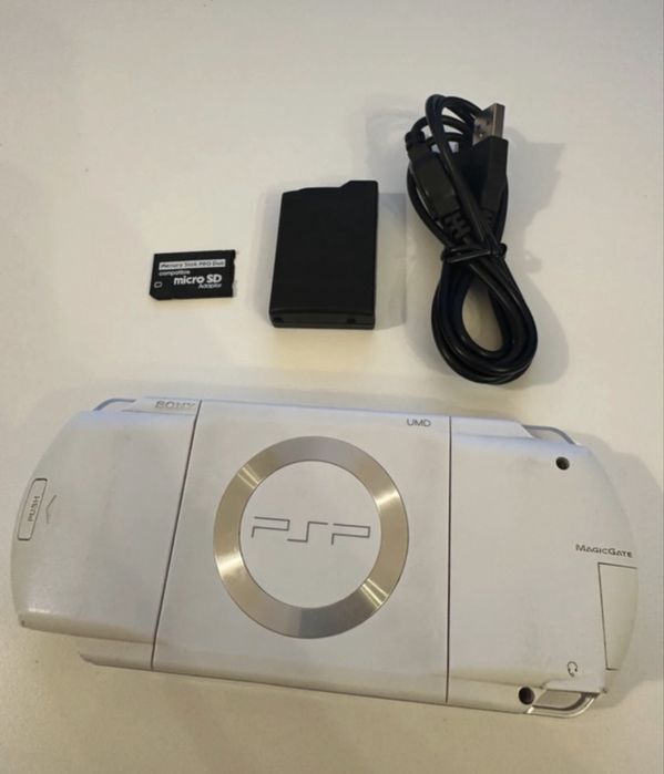 PSP 1000 ceramic white ark4 cfw