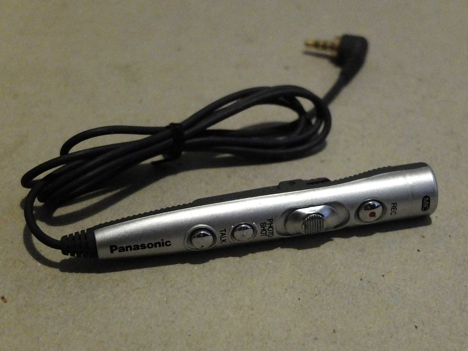 Mini-Microfone Panasonic (lapela)