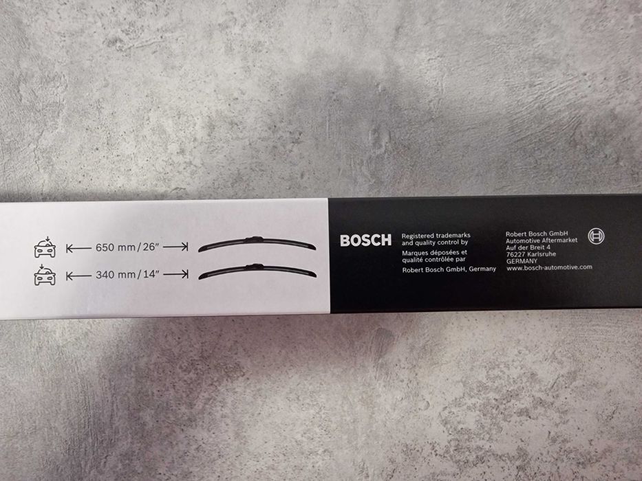 Escovas Bosch ClearView 453V + Bosch Rear A250H (Novas a estrear)