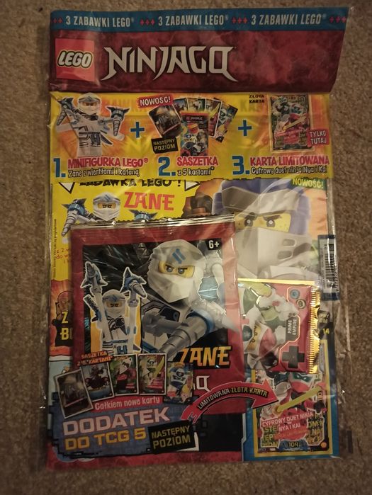 Ninjago numer 08/2020
Ninjago Zane z dwoma wiertłami