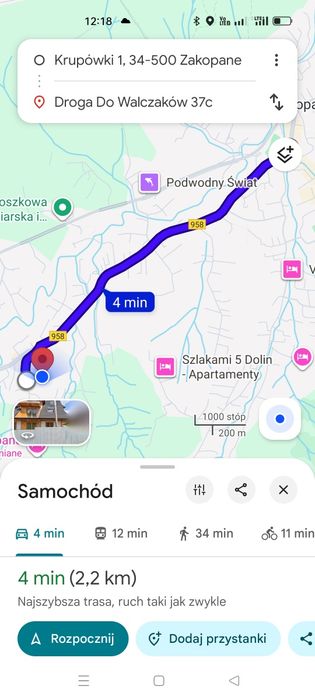 Wolne apartamenty na Majówkę 2 km od Krupówek