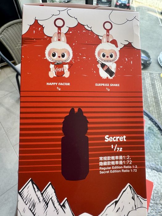 Лабубу; THE MONSTERS COCA-COLA - Vinyl Face Blind Box 100% Оригінал