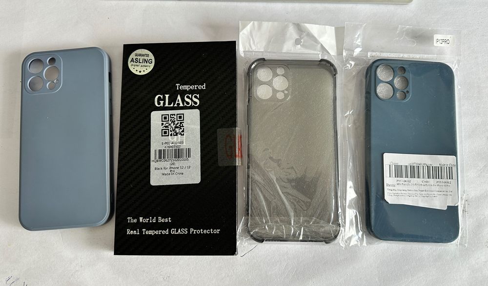 3 Cases + Protective Glass + Screen Protector for iPhone 12 Pro64585682448771121