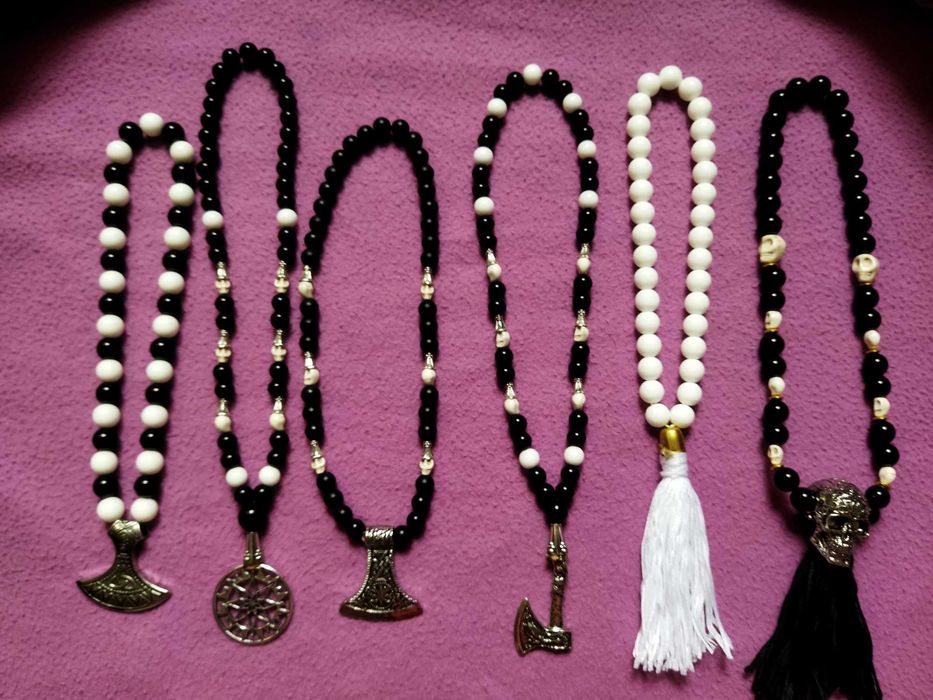 Четки переборные из камня агата