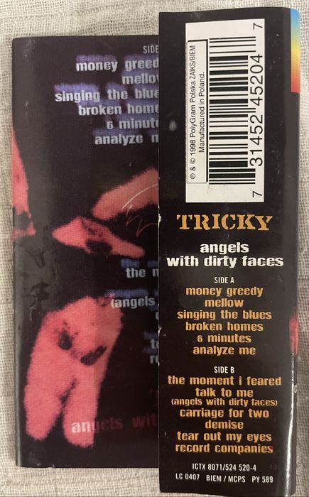 Tricky - Angels with Dirty Faces - kaseta