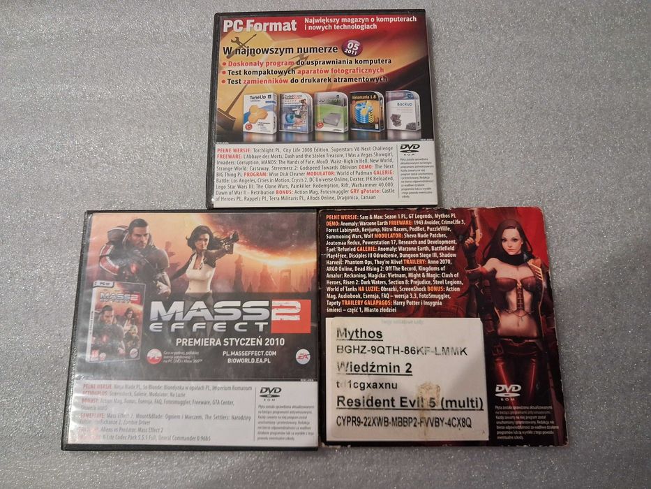 Gra Ninja blade PL So blonde SAM & MAX PL Torchlight PL MYTHOS PL DVD