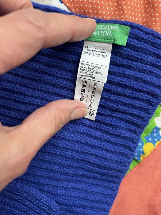 Вовняний шарф benetton