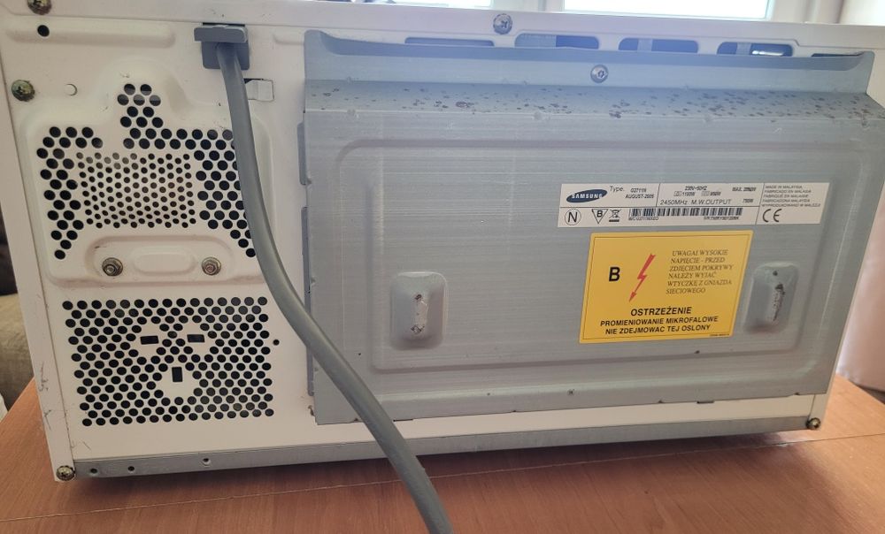 Mikrofalówka samsung sprawna zadbana czysta