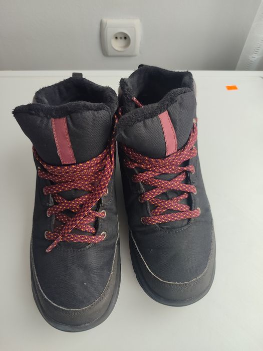 Quechua sh100 warm mid m black 40 розмір черевики кросівки