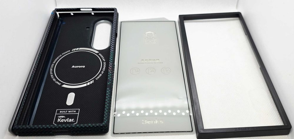 Чехол Benks Aurora ArmorAir Kevlar для Samsung Galaxy Z Fold 7+Кольцо