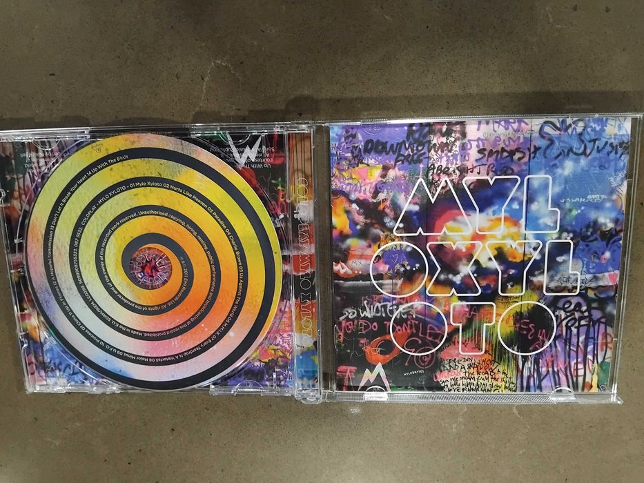 CD dos Coldplay Mylo Xyloto novo