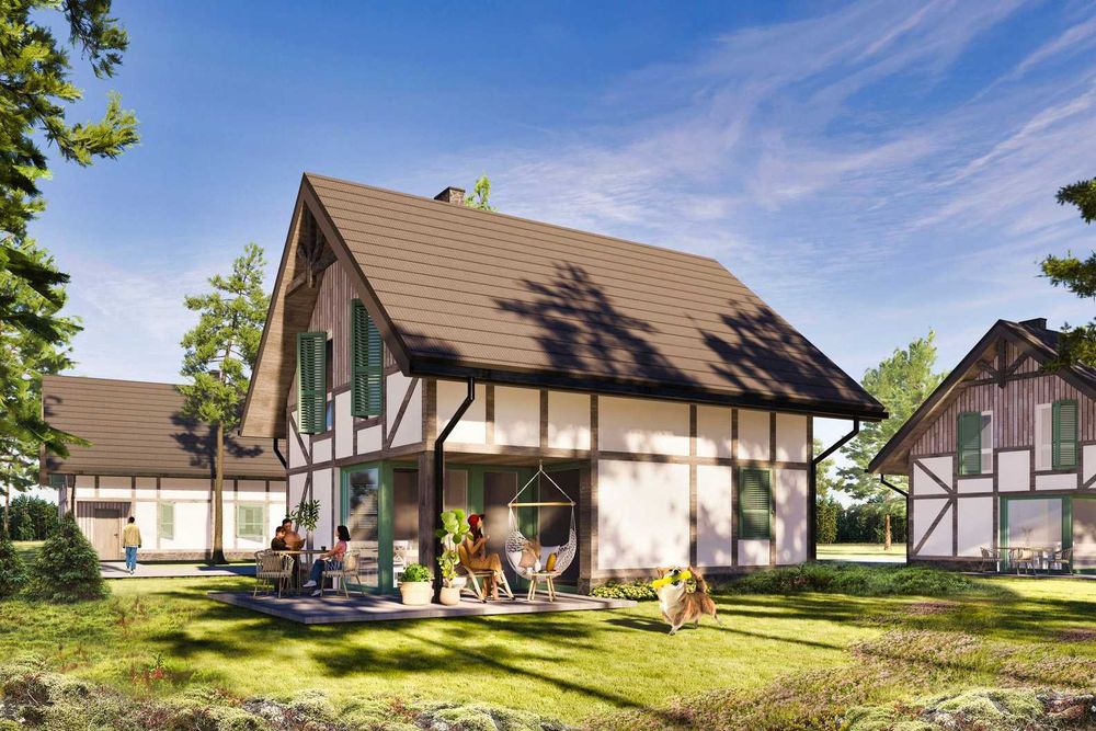 Dom rekreacyjny nad jeziorem