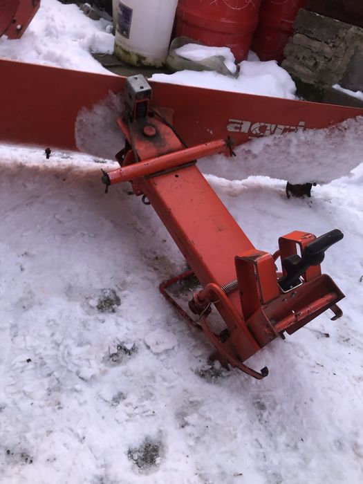 Pług śnierzny agria do traktorka quada