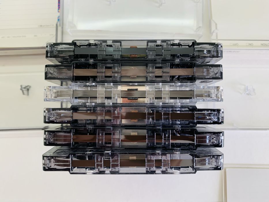 Аудіокасети Sony, Scotch, Victor, Maxell