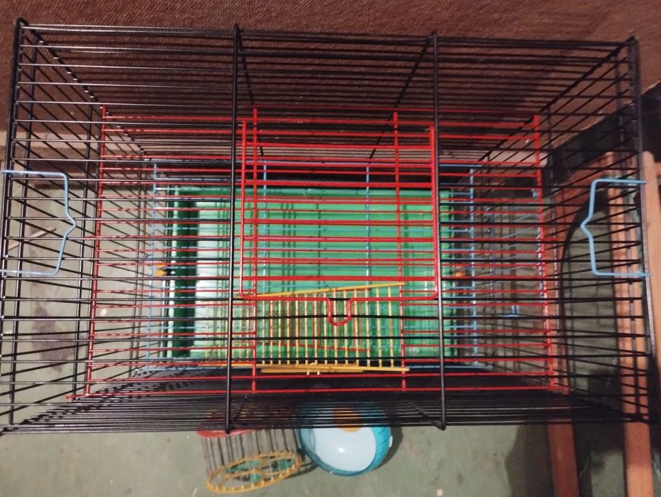 Klatka dla chomika, gryzoni - piętrowa