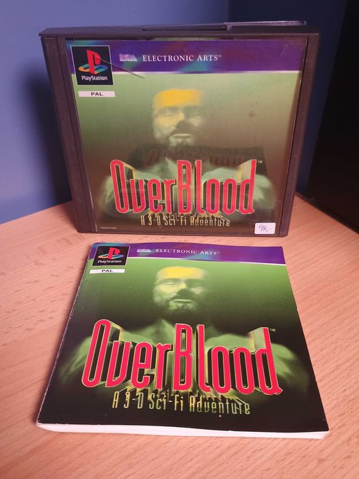 Overblood PSX PS1 PlayStation angielska komplet